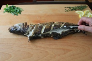 How to Cook and Bone a Whole Fish