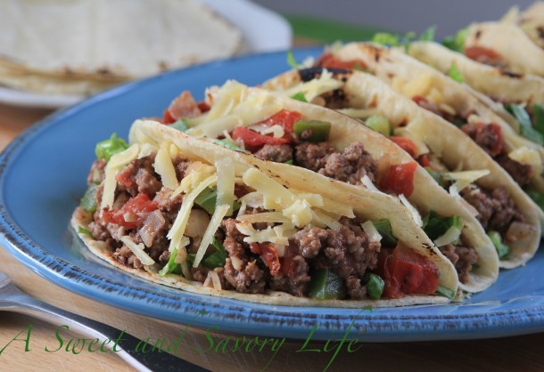 Marge Perry's Superfast Beef Tacos