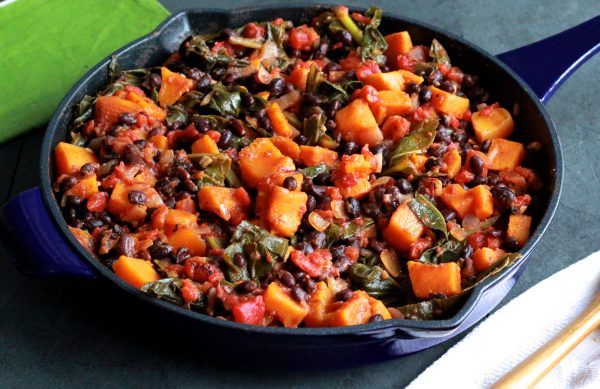 Healthy Short-Cut Ingredients for a Fast, Hearty and Meatless Skillet Supper